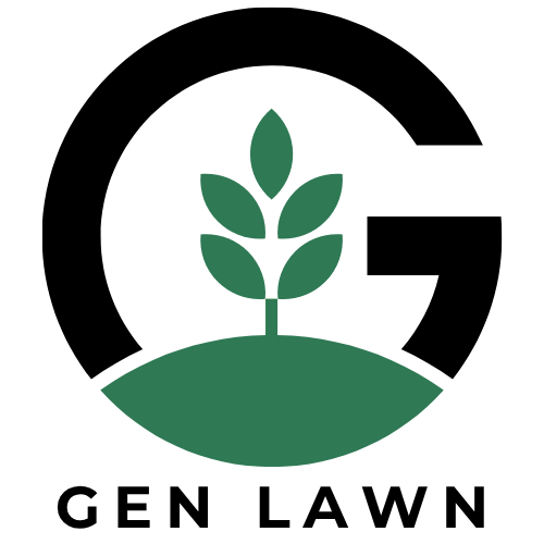 Gen Lawn site logo Dark version
