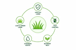 Lawn Care and Pest Control Info Graph