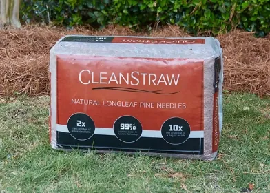 CleanStraw Long Leaf Bagged Pine Straw - Gen Lawn