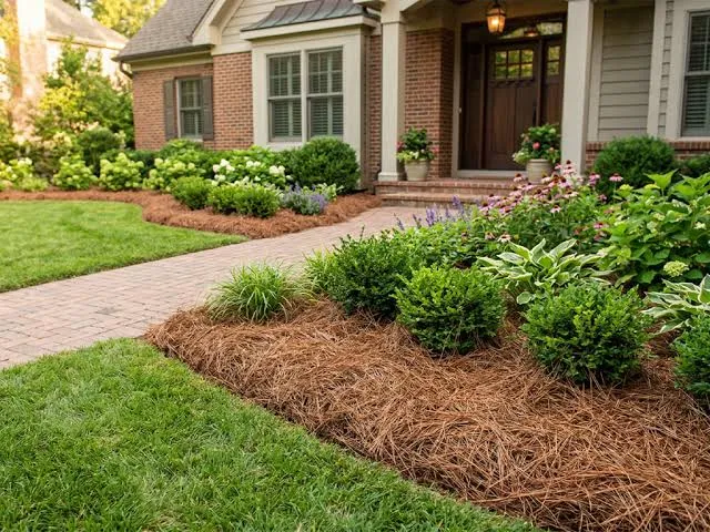 Pine Straw as mulch