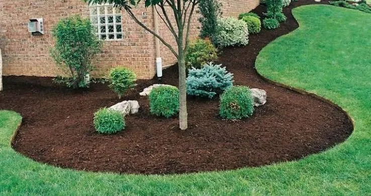 Edging and Mulching